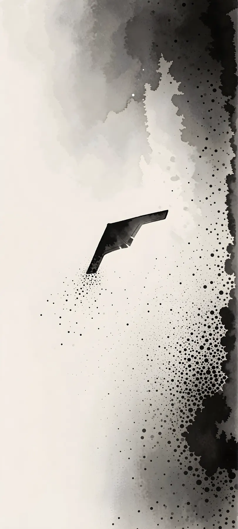 paper-thin flying wing