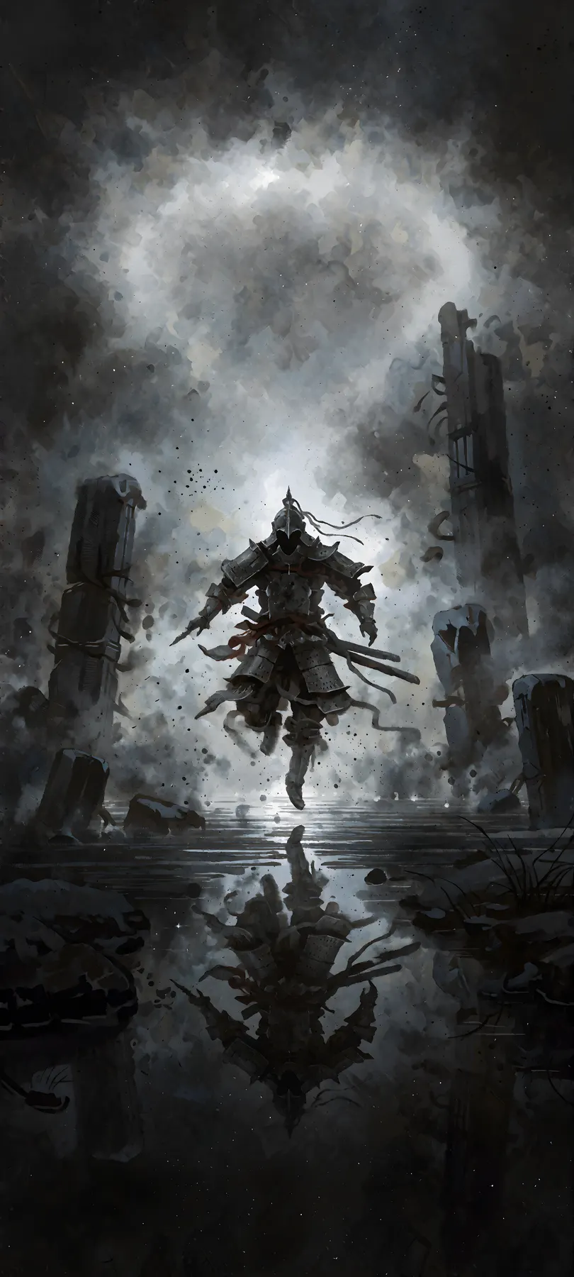 empty ancient armor