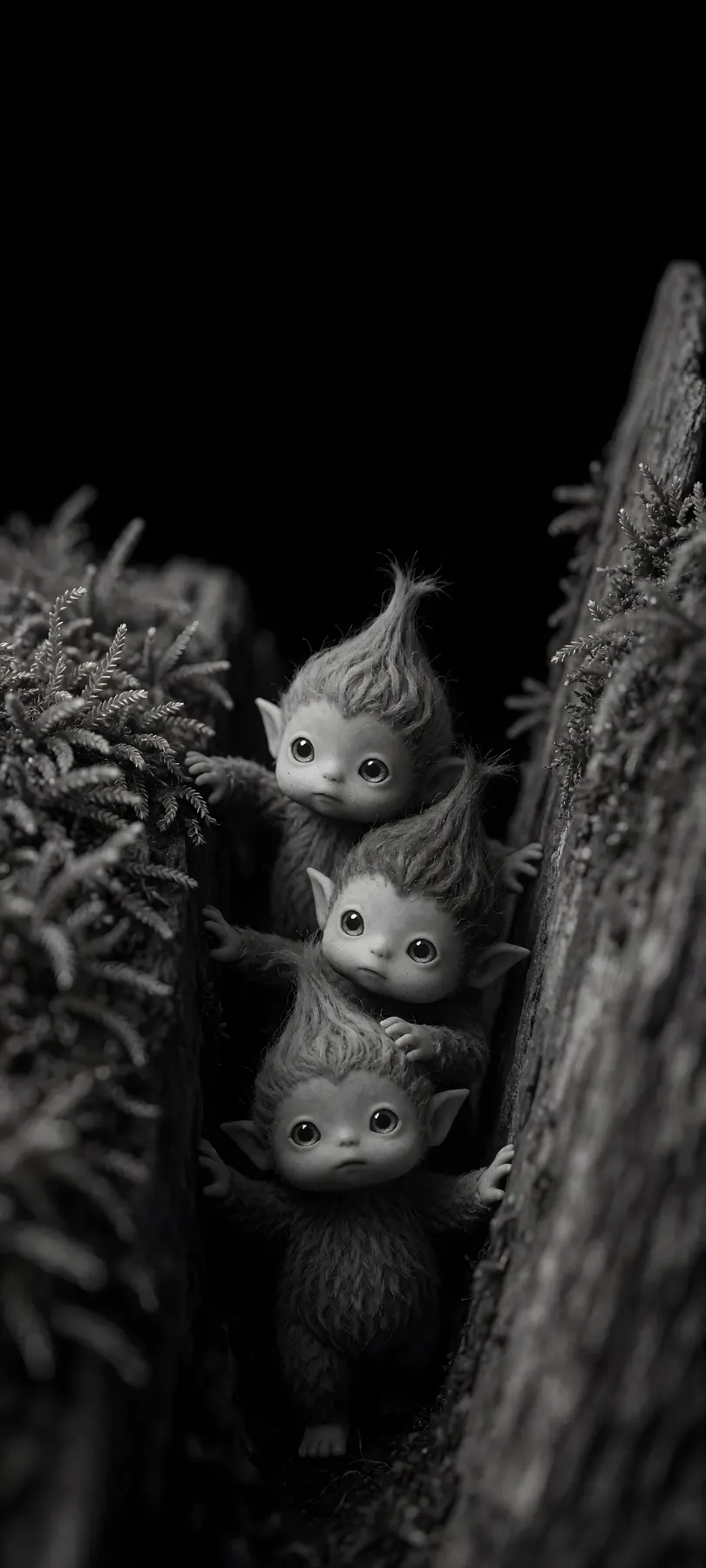 three forest spirits