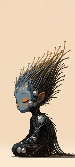 seated forest spirit