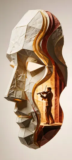 side-facing mask