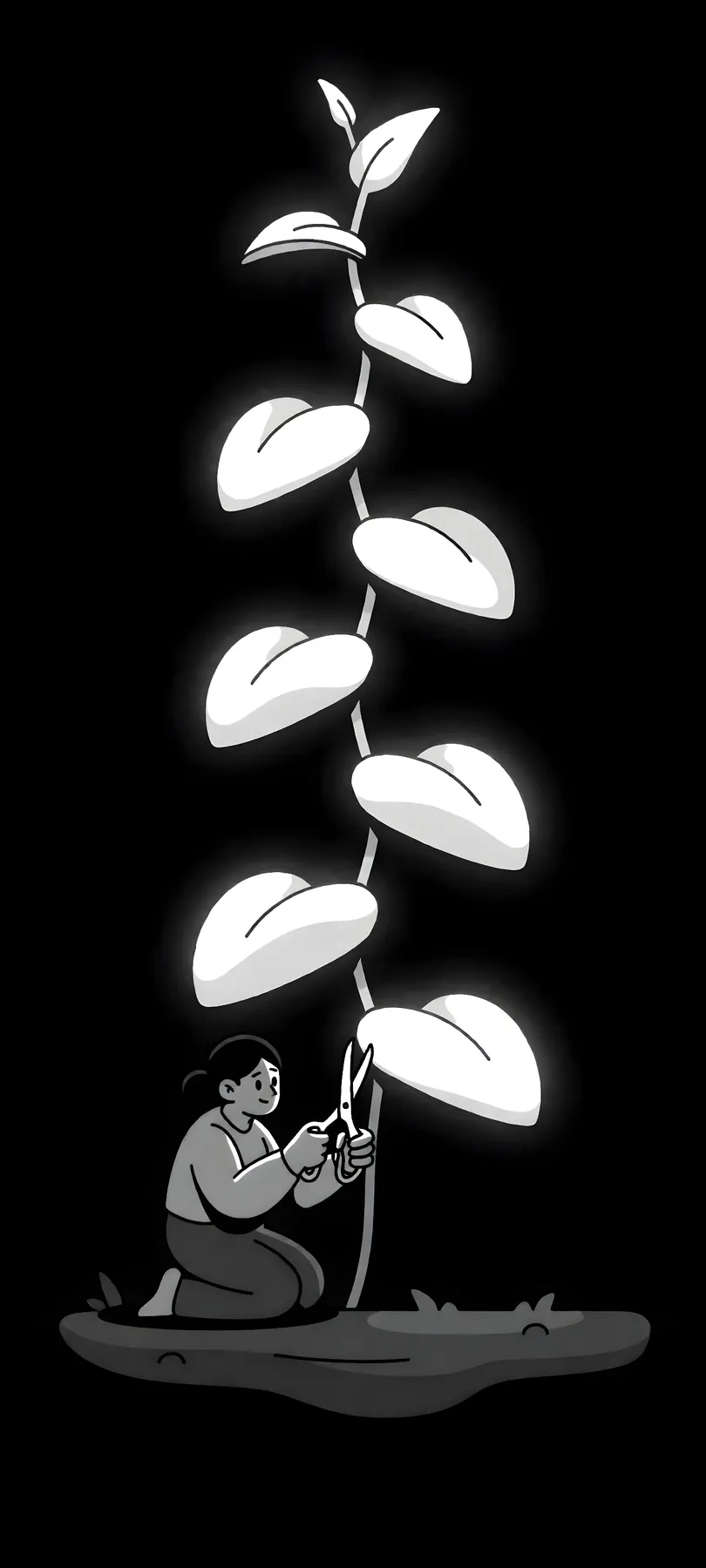 solitary gardener