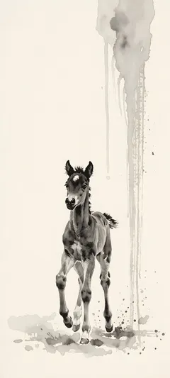 young foal