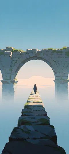 cloaked traveler
