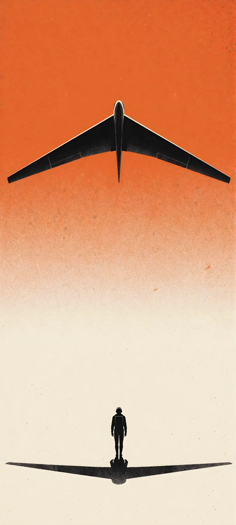 delta-wing glider