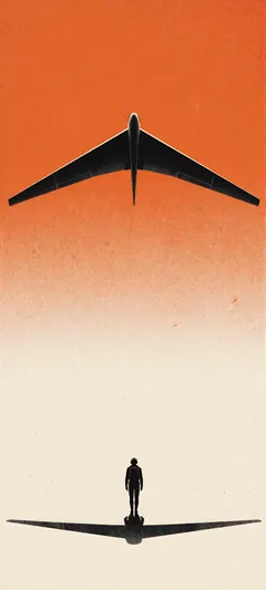 delta-wing glider