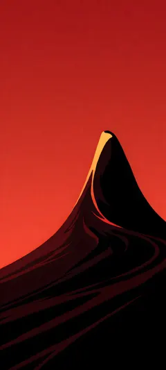 colossal volcanic spire