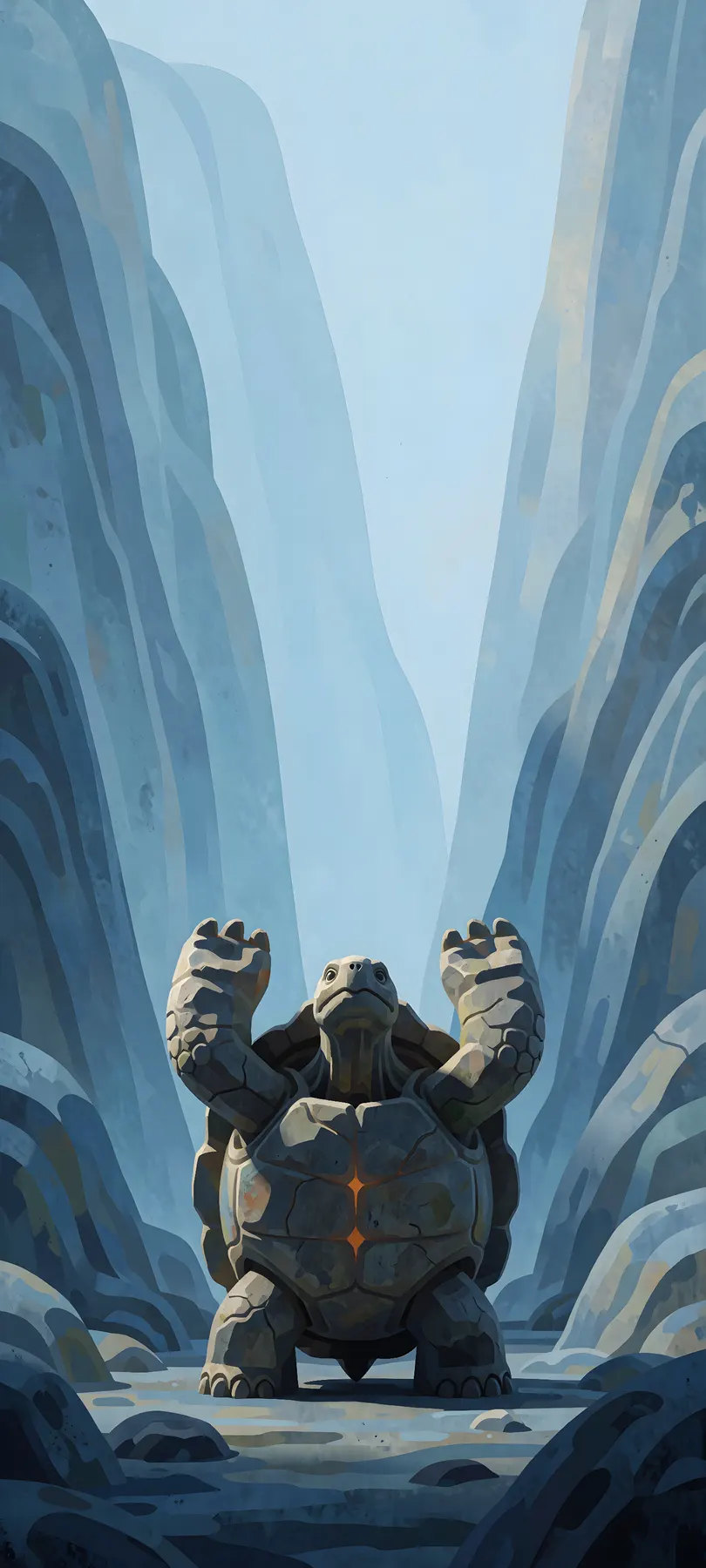 stone tortoise warrior