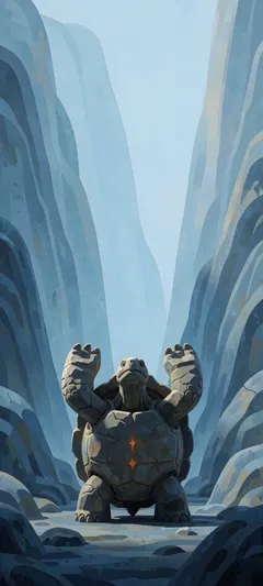 stone tortoise warrior