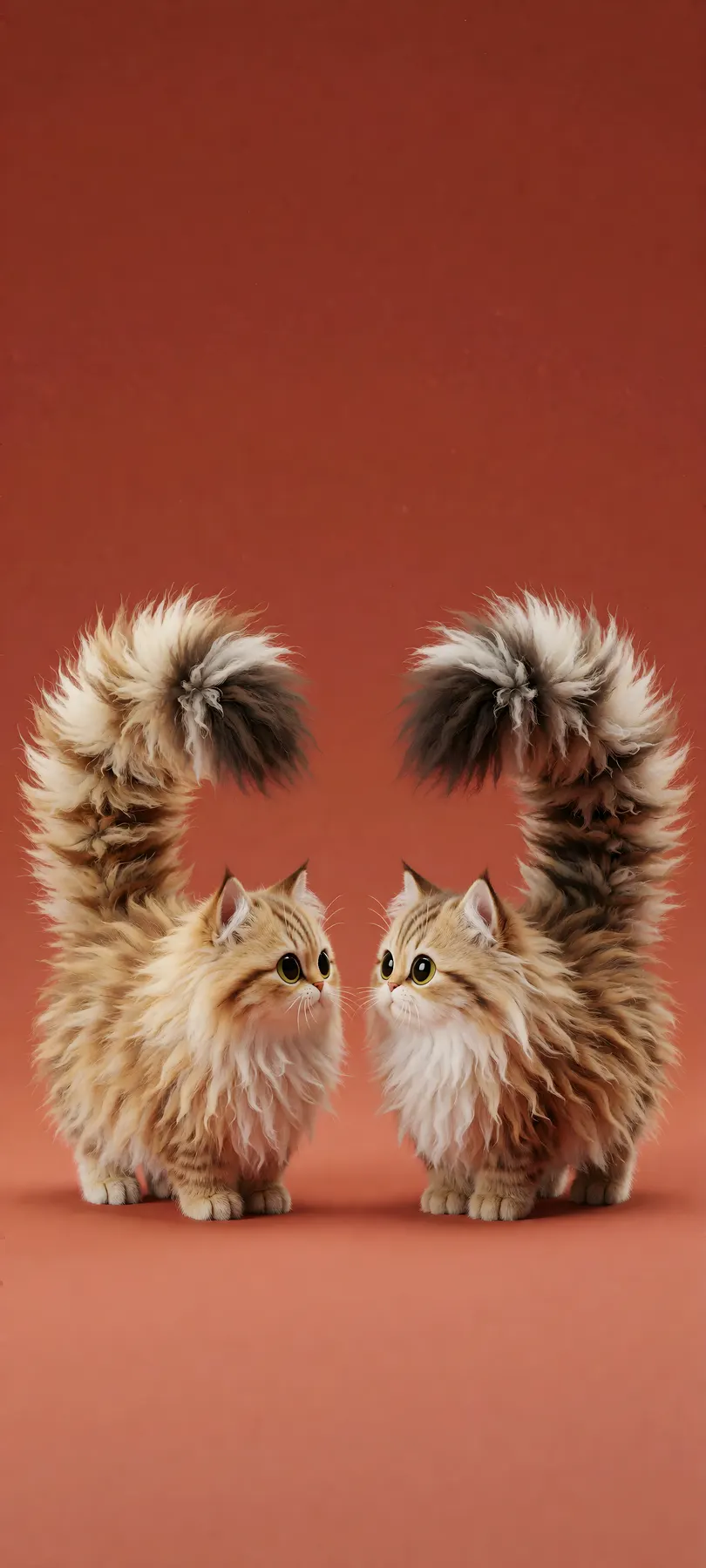 two kittens