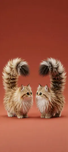 two kittens