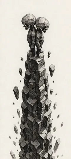 skull-headed sentinels