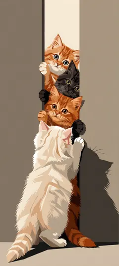 cream kitten