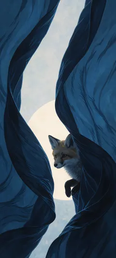 fox kit in silk