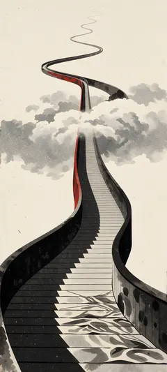 ribbon-like walkway