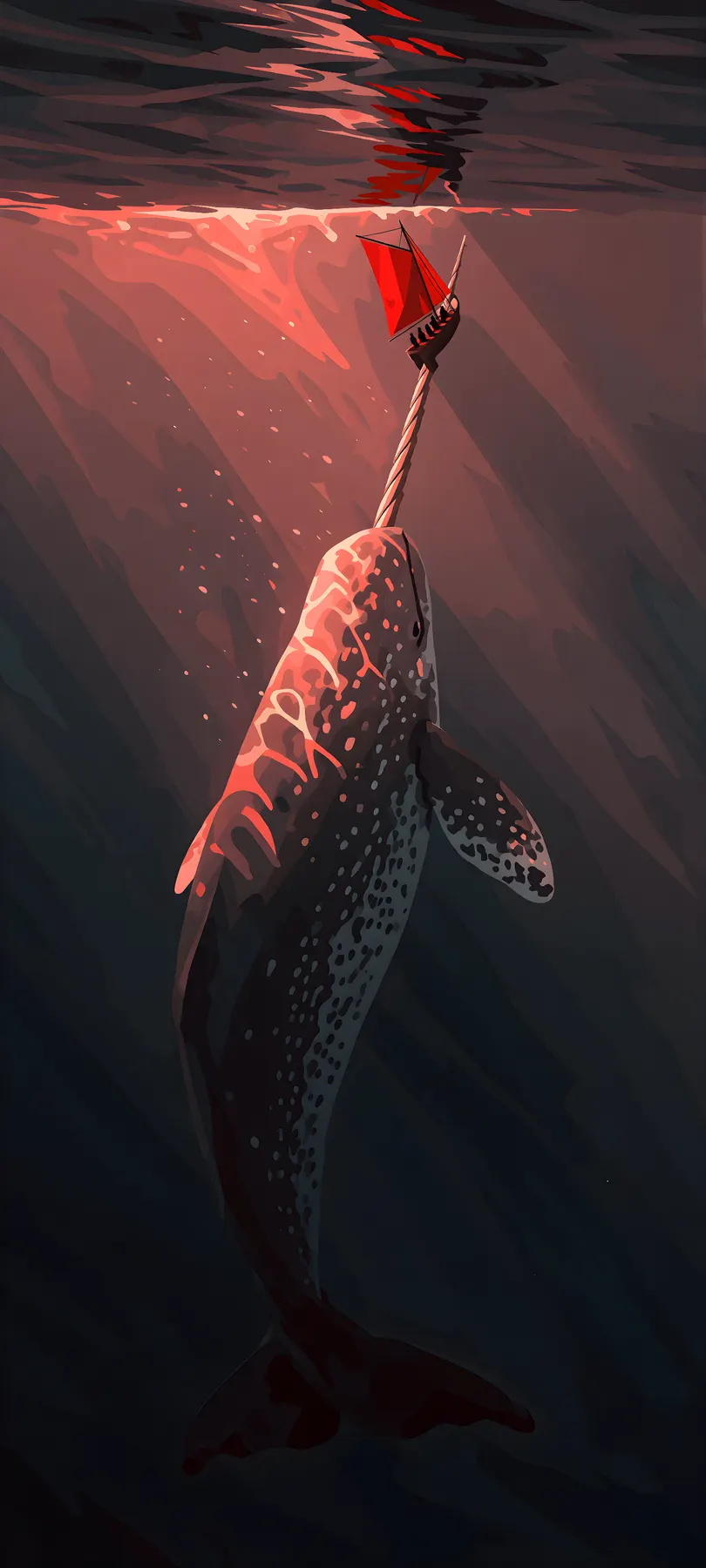 craft-carrying colossal narwhal