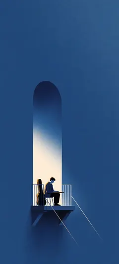 solitary musician