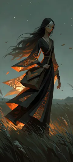 masked traveler
