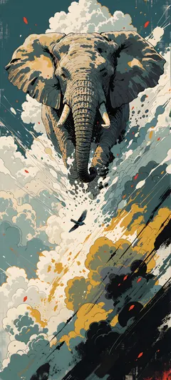 elephant cloud