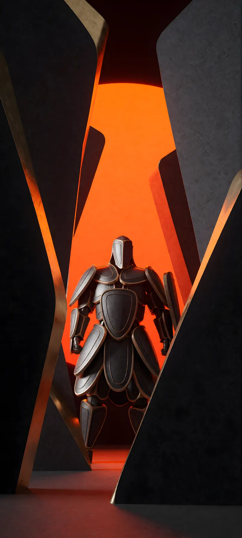 overlapping shields
