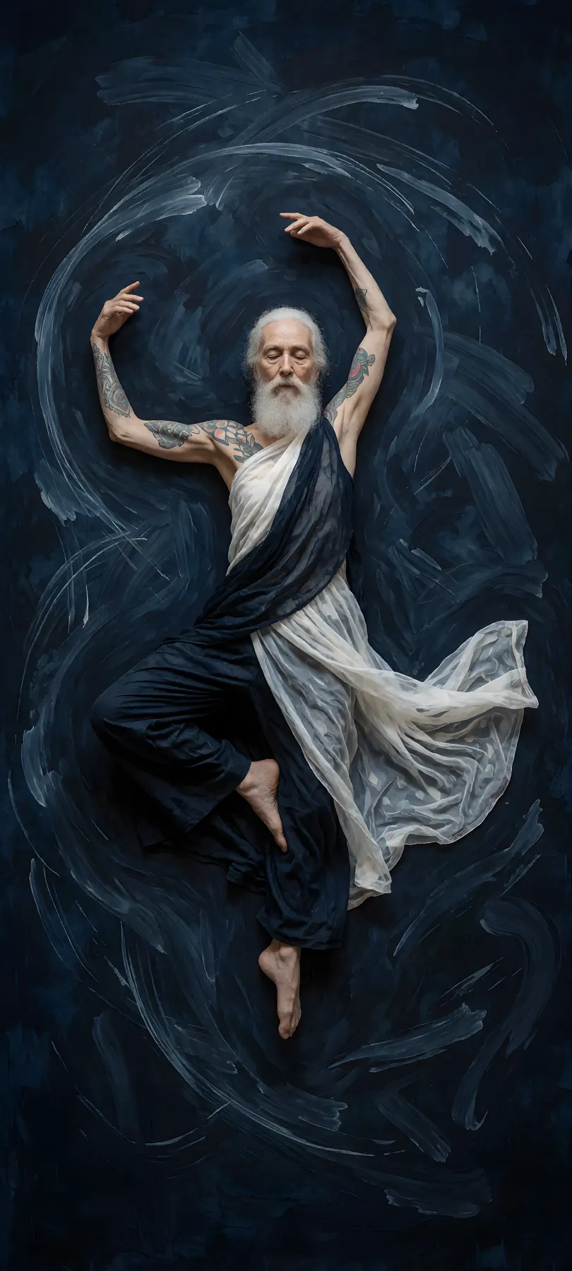 elderly dancer