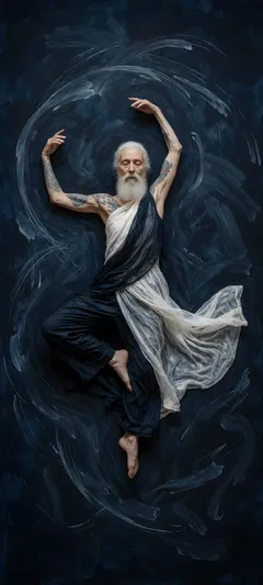 elderly dancer