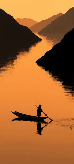 cloaked ferryman