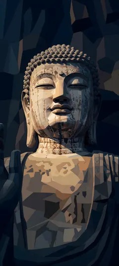 Buddha face