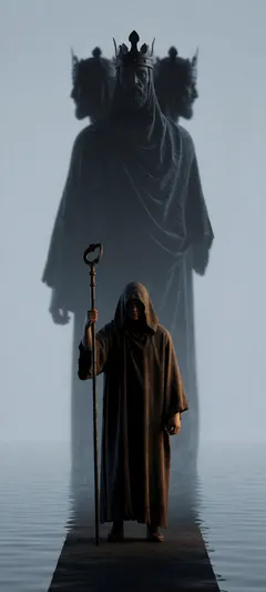 cloaked ferryman