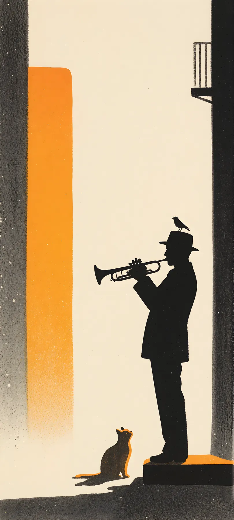 solitary trumpeter