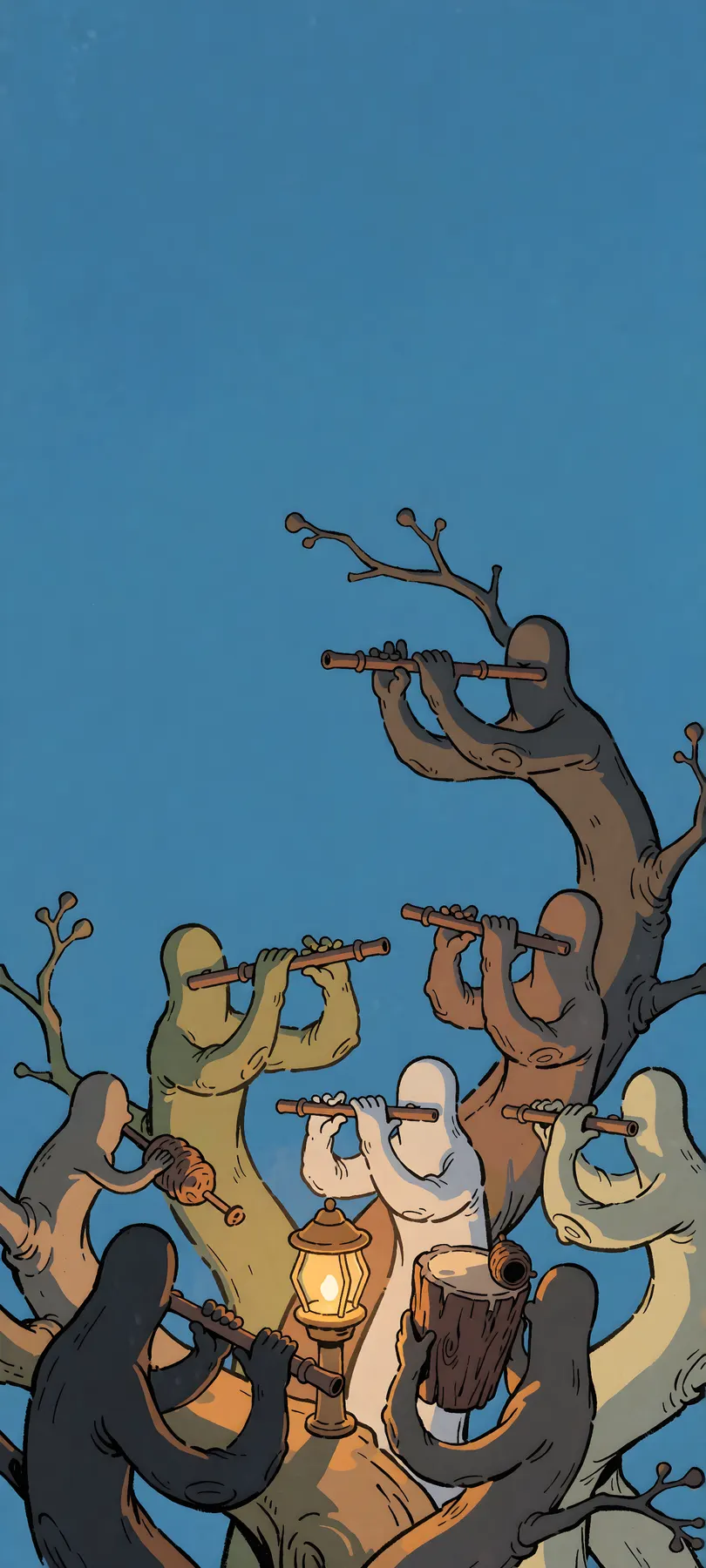 wooden flutes