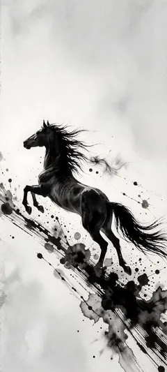 galloping horse