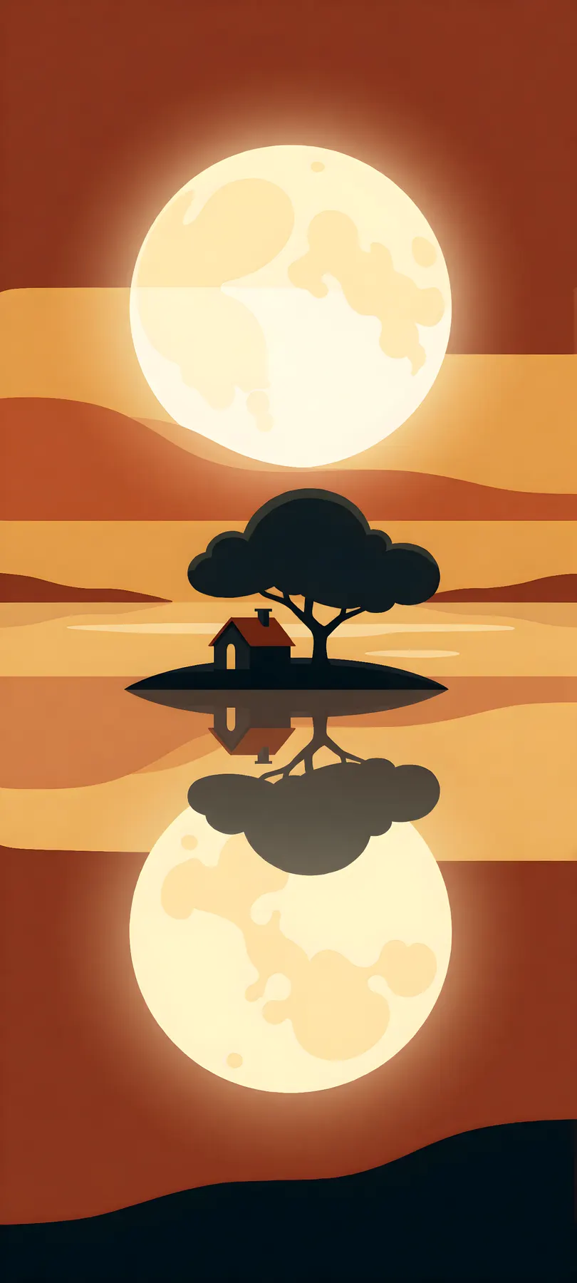 cloud-shaped tree