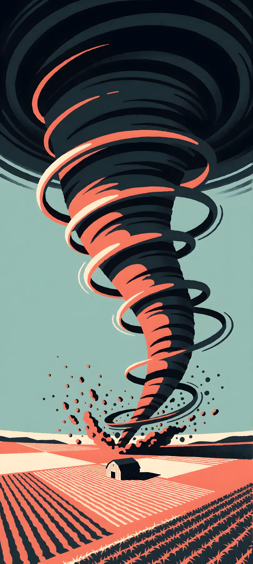 enormous tornado