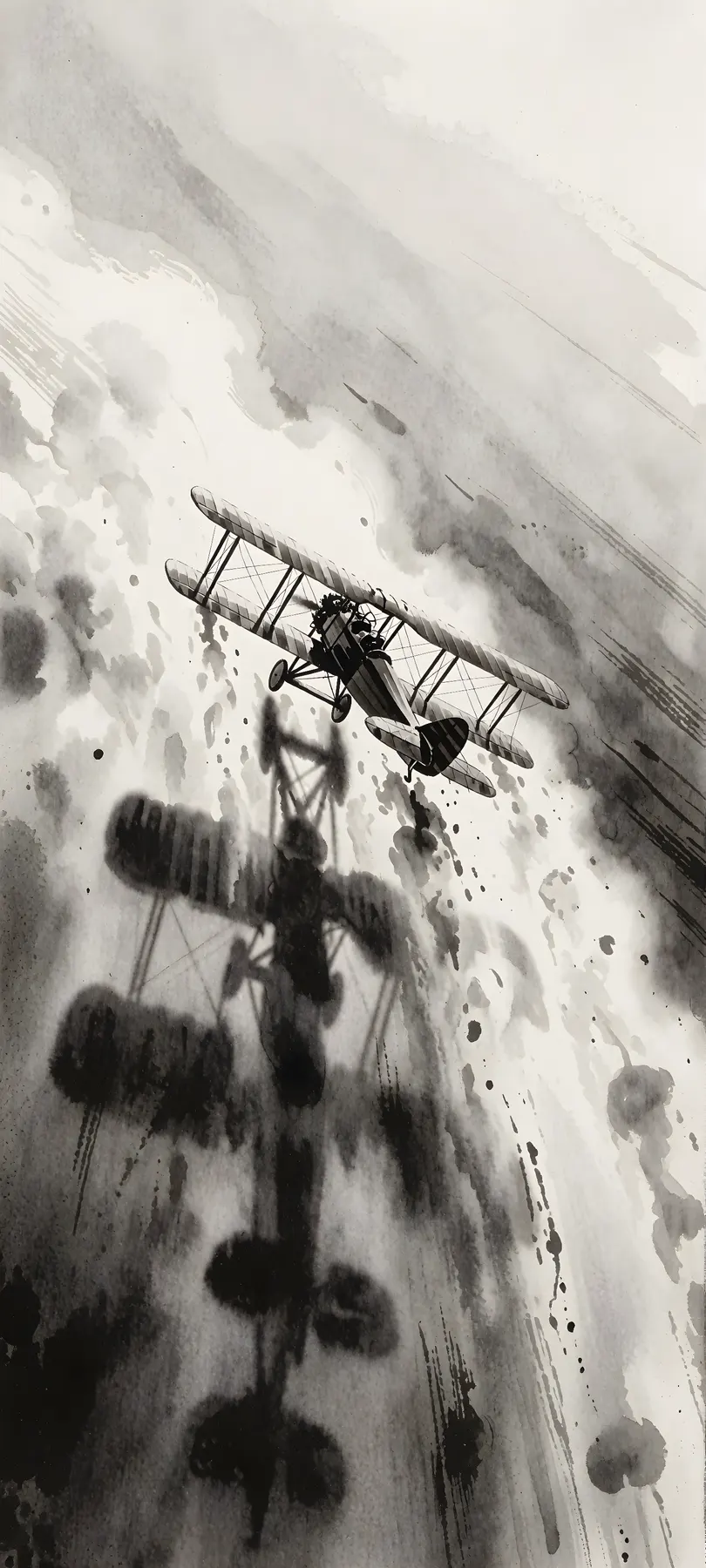 vintage biplane
