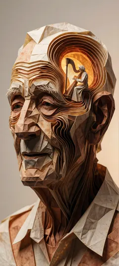 tiny harpist