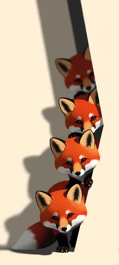 alert fox ears