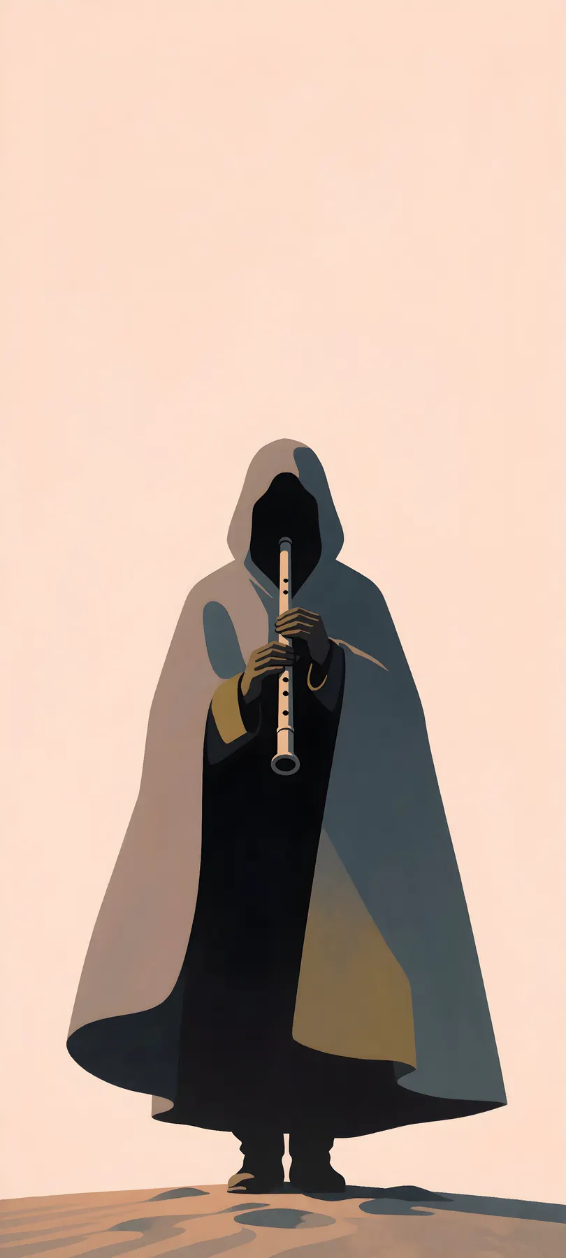 desert flute player
