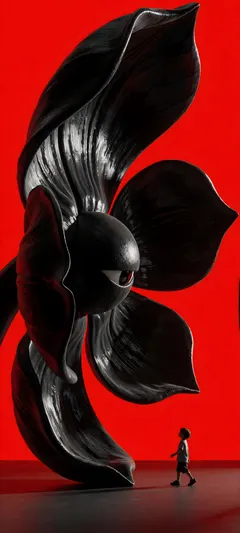 colossal flower guardian