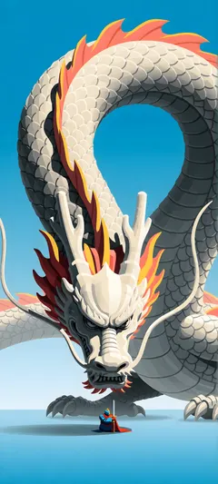 stone dragon guardian