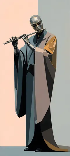 mechanical flute player