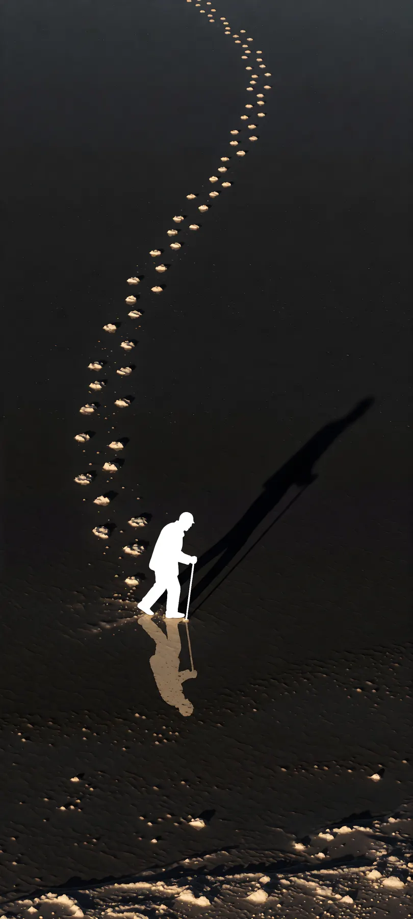 elderly wanderer
