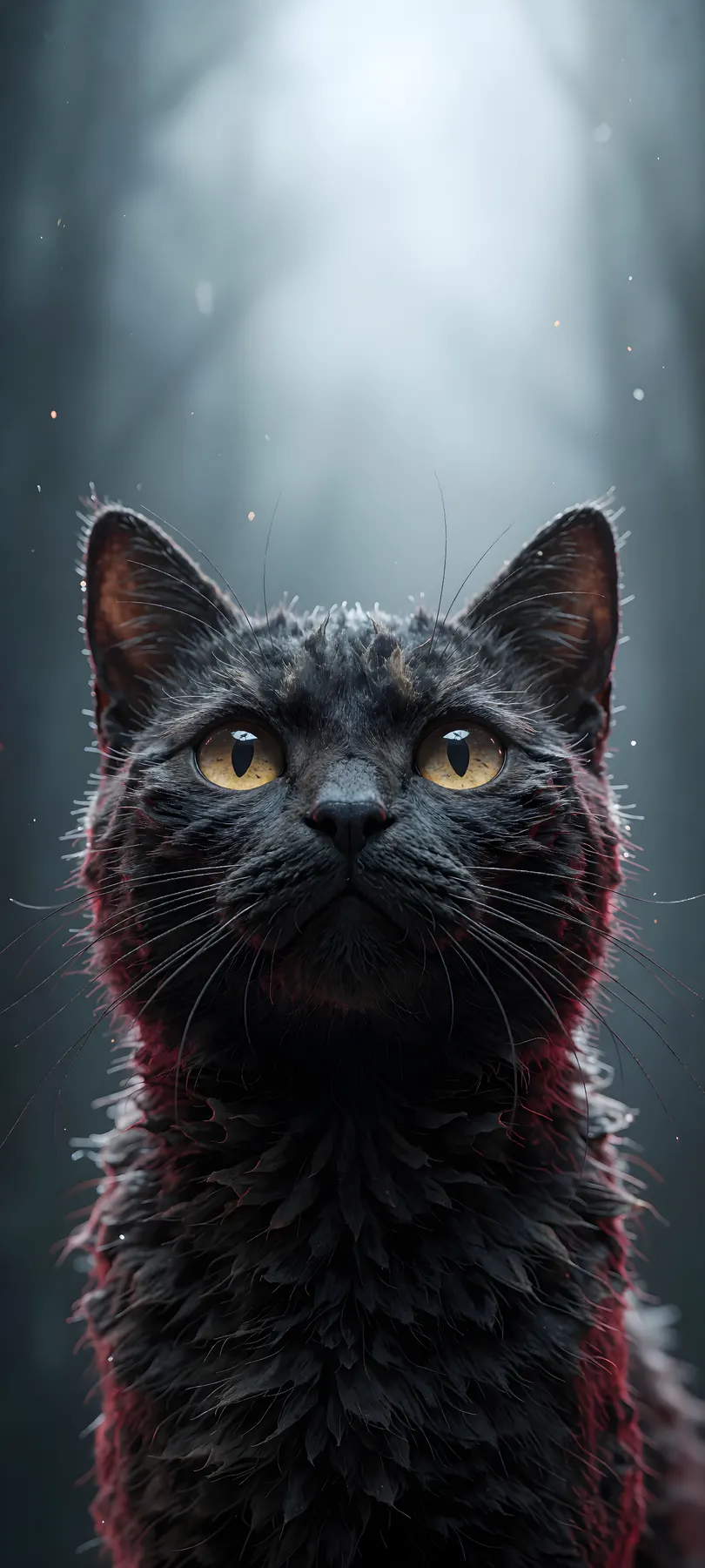 uneven whiskers