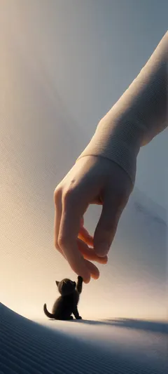 raised paw