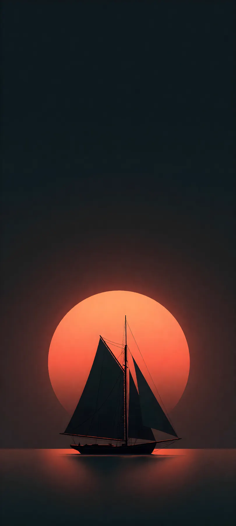 black-sailed cutter