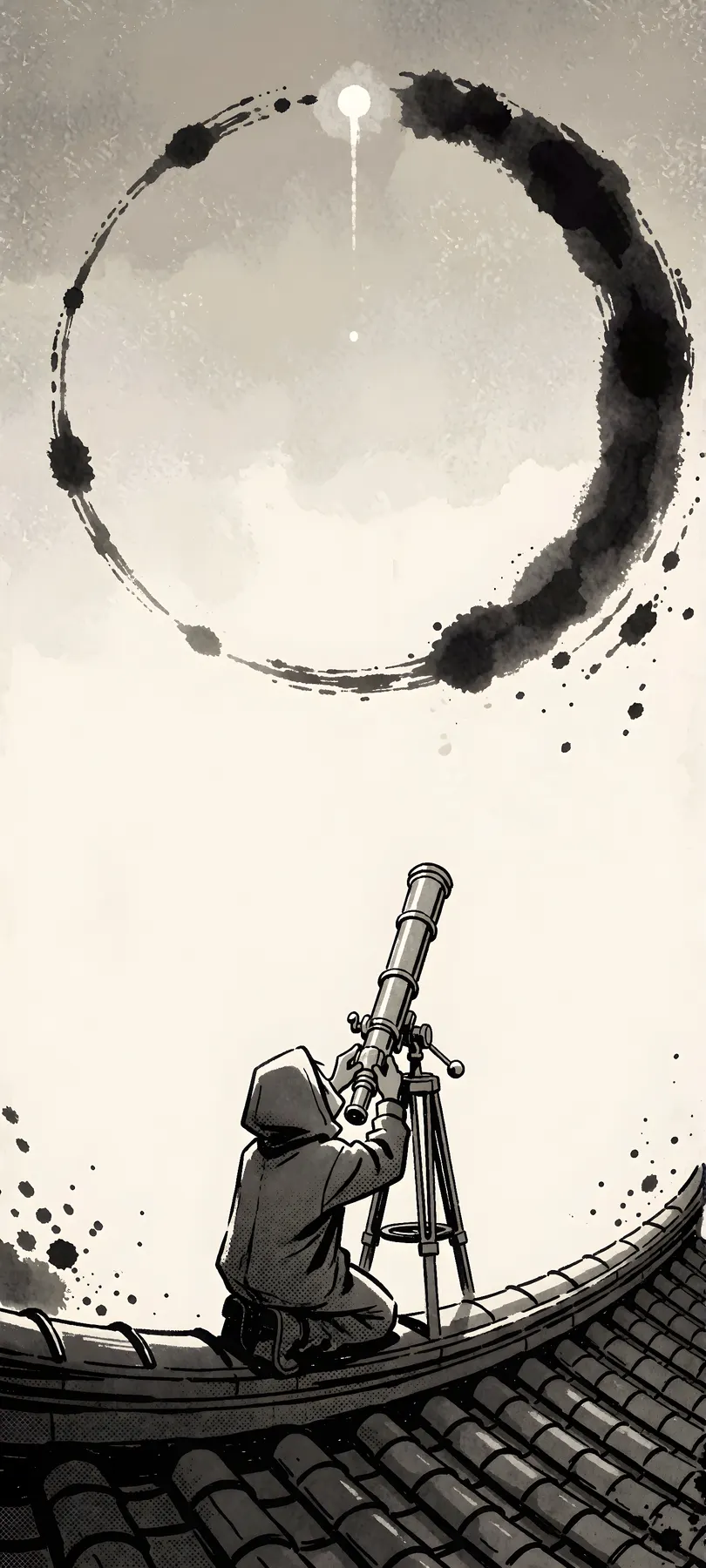 hooded astronomer