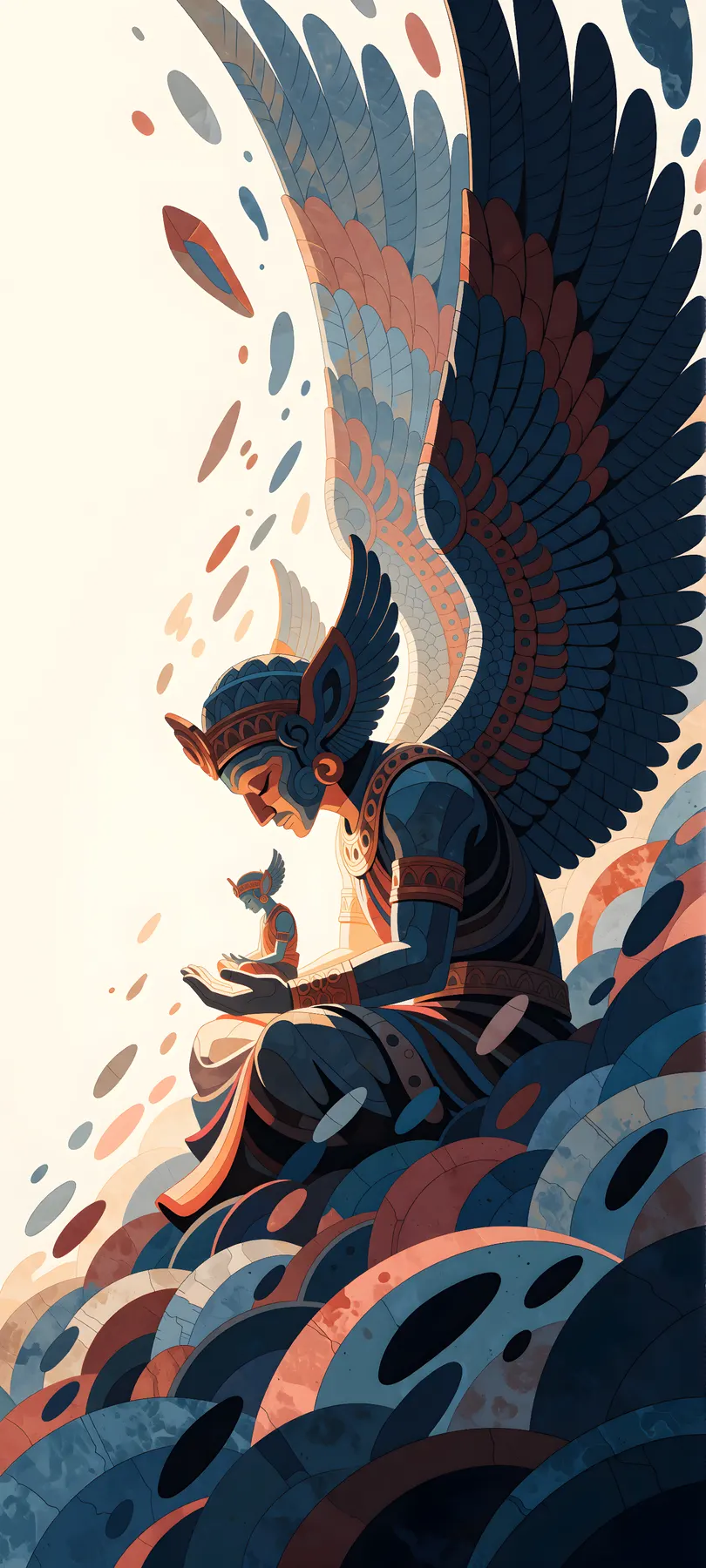 colossal winged guardian