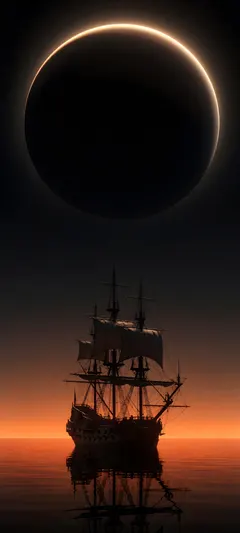 three-masted galleon