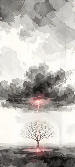 dense storm cloud
