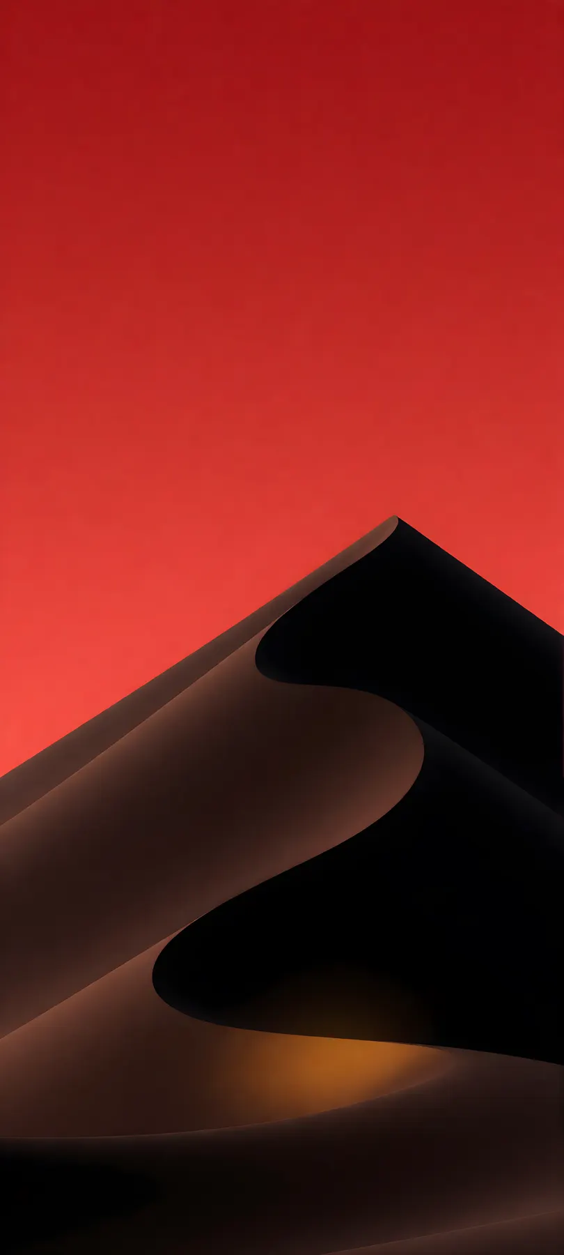 mountain-like crest